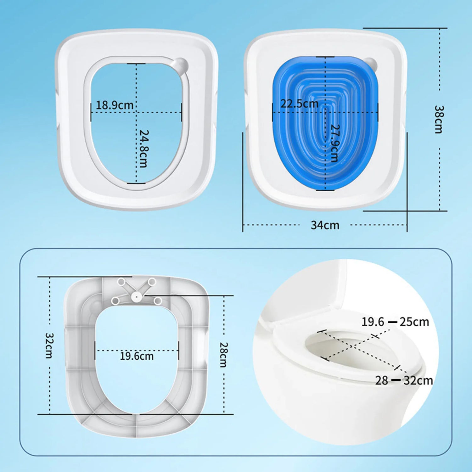 Cat Toilet Training Kit – Reusable Litter-Free Trainer